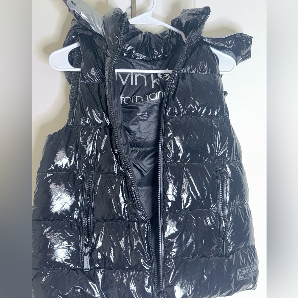 Calvin Klein Puffer Vest with Hood